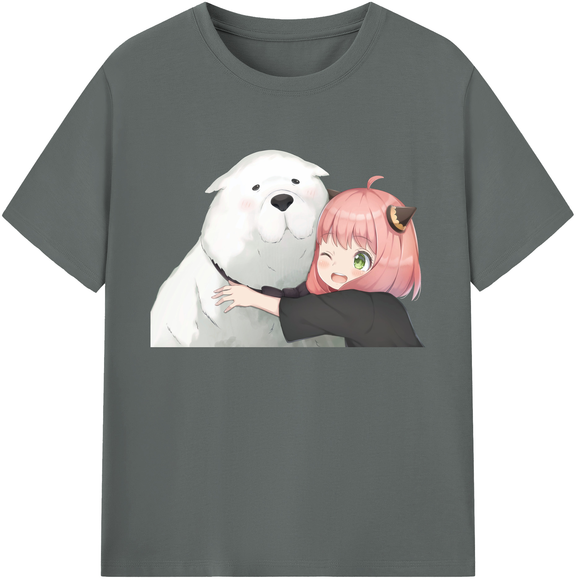 （画像用） SPY×FAMILY间谍家家酒 綿100％ メンズ半袖Tシャツ｜肌触りやわらか＆通気性